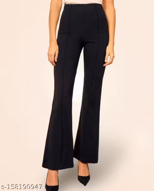 Trendy Retro Women Trouser